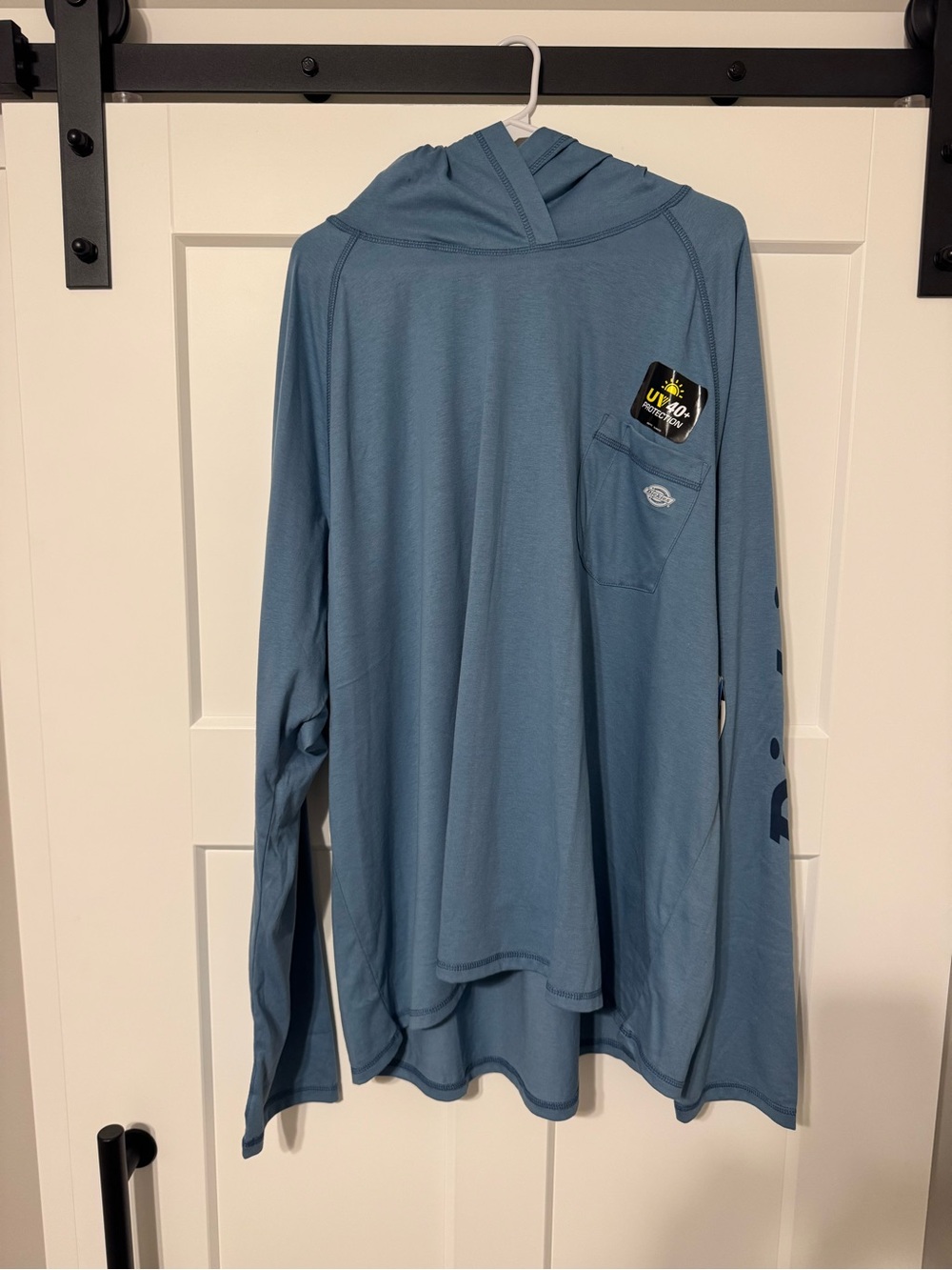 Dickies Temp IQ Performance Sun Shirt Men’s 3XL Slate Blue Long Sleeve NWT